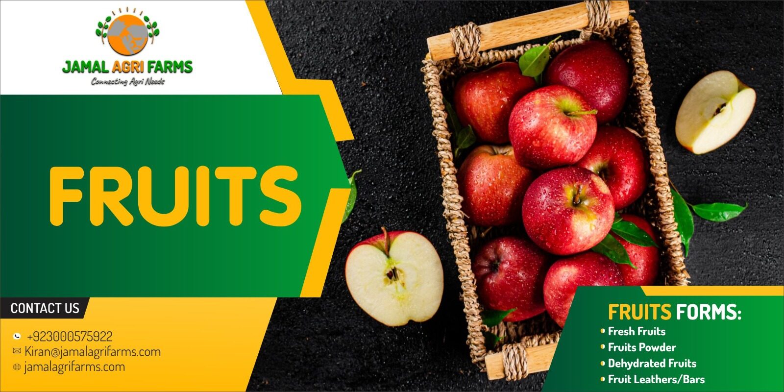 Fresh Fruits Company Retail Store Online in UAE, Jamal Agri Farms